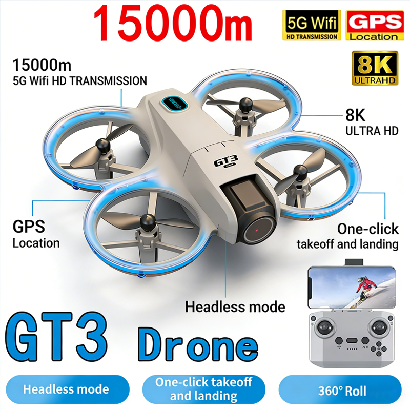 Toys For Kids Video - Yeni GT3 MAX Drone 8K HD