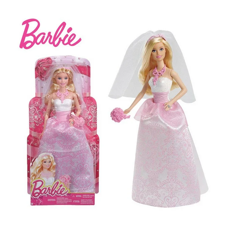 Kids Toys Xmas - Orijinal Mattel Barbie Gelin Bebek, Kız