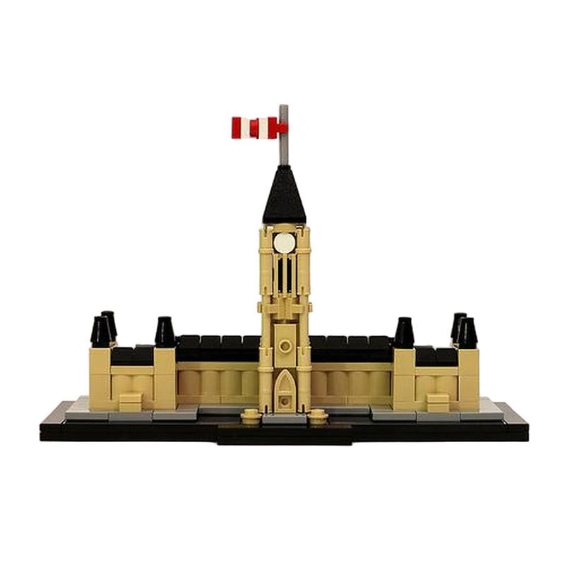 Kids Toys Canada - MOC Dünya Mimarisi Kanada Parlamentosu Yapı