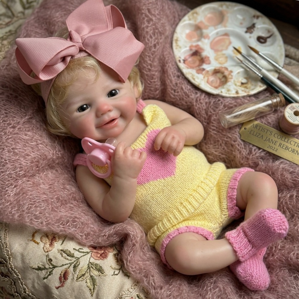 Kids Toys New Born - 13 İnç Vivien Silikon Yeniden Doğmuş