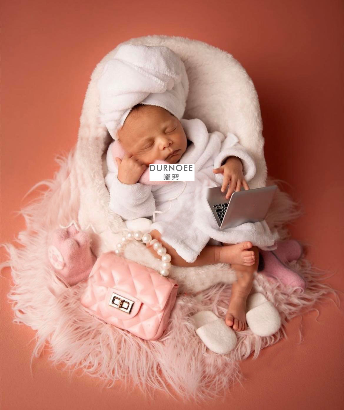 Kids Toys New Born - Yenidoğan Fotoğraf Sahne Yün Keçe Bebek
