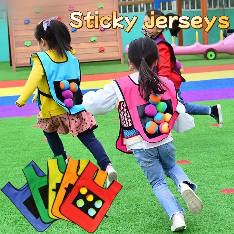 Kids Toys Under $20 - Açık Spor Oyunu Sahne Yelek Yapışkan