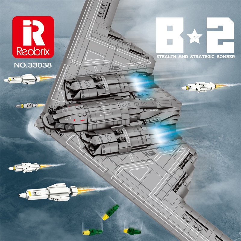 Kids Toys Lego - B2 Askeri Gizli Ve Stratejik Bombacı