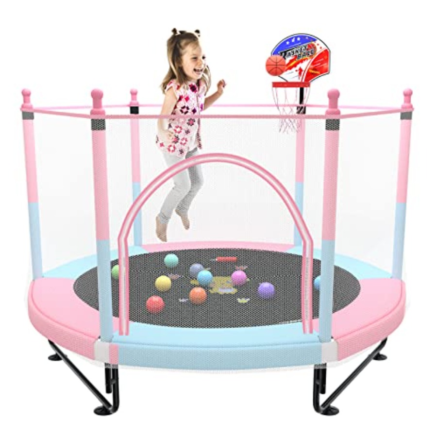 Trampoline Mini Indoor - Ev Eğlencesi İçin Kapalı Trambolin: Çelik