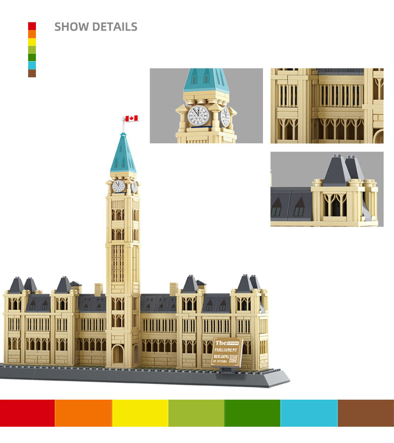 Kids Toys Canada - Dünyaca Ünlü Şehir Modern Mimari Parlamento