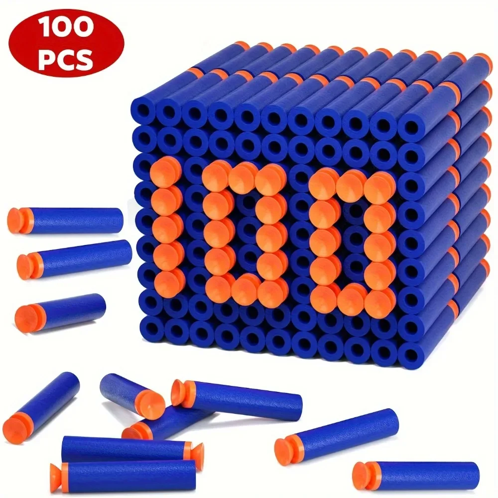 Foam Dart Gun - Yeni enayi dart mermi 100 adet