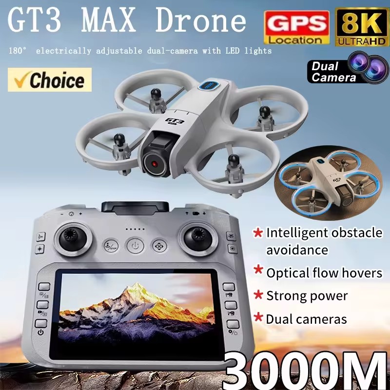 2026 GT3Max HD 8K RC Drone Gen - Toys For Kids Video incelemesi ve fiyatı