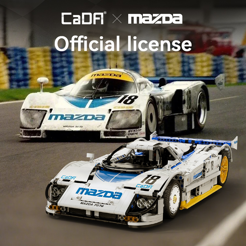 CaDA 1:10 Mazda 787B Teknik Ya - Kids Toys Lego incelemesi ve fiyatı