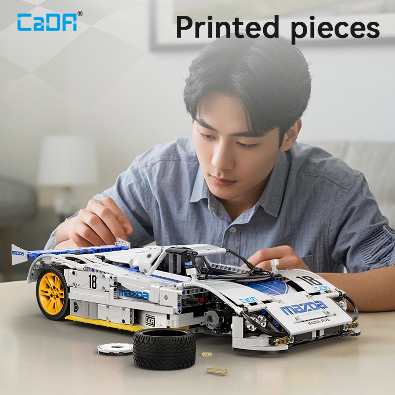 CaDA 1:10 Mazda 787B Teknik Ya - Kids Toys Lego incelemesi ve fiyatı