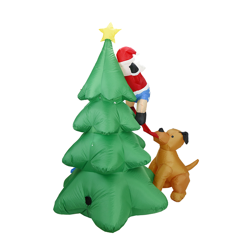 6.5ft Şişme Noel Baba Köpekle  - Kids Toys Xmas incelemesi ve fiyatı