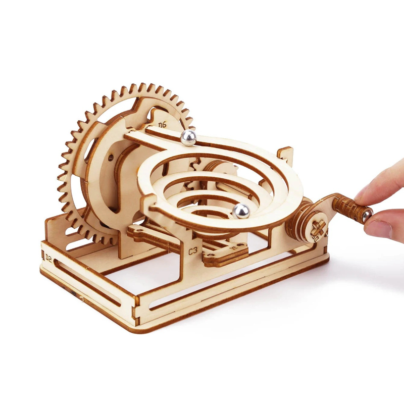 Spiral Mermer Pisti 3D Ahşap Y - Marble Run Set incelemesi ve fiyatı