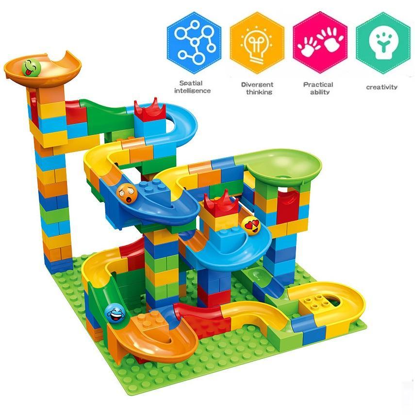 Raylı Blok Mermer Yarış Koşusu - Marble Run Set incelemesi ve fiyatı