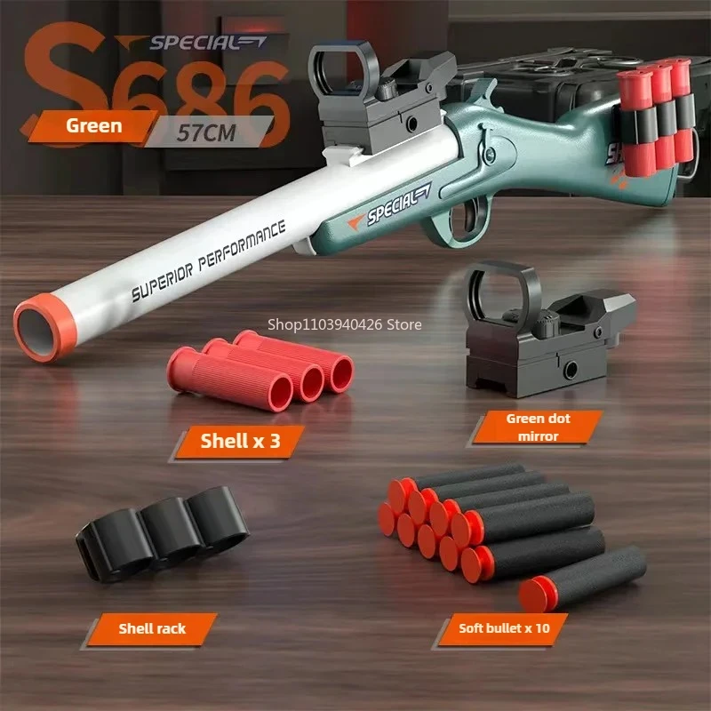 S686 Mermi Atan Oyuncak Tüfek  - Foam Dart Gun incelemesi ve fiyatı