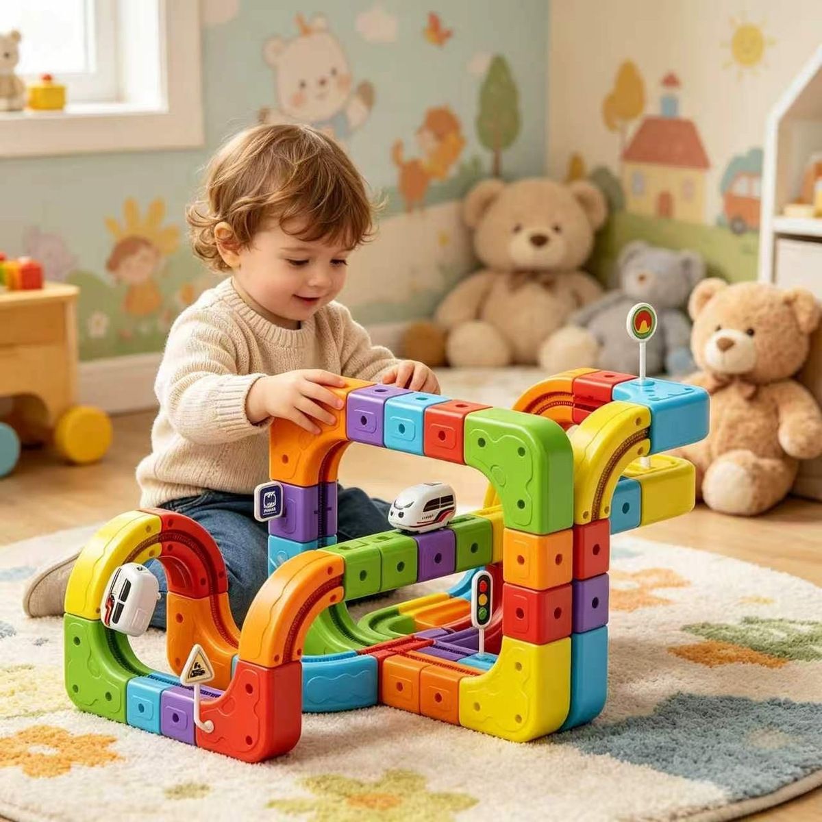 Çok yönlü, yerçekimine meydan  - Toy Train Track Set incelemesi ve fiyatı