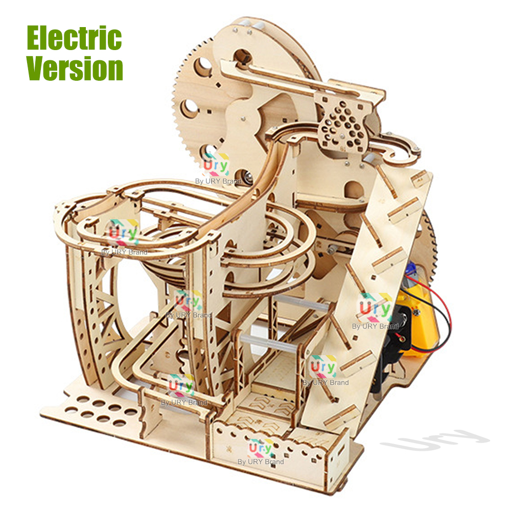 Ury 3D Ahşap Yapboz Bilye Park - Marble Run Set incelemesi ve fiyatı