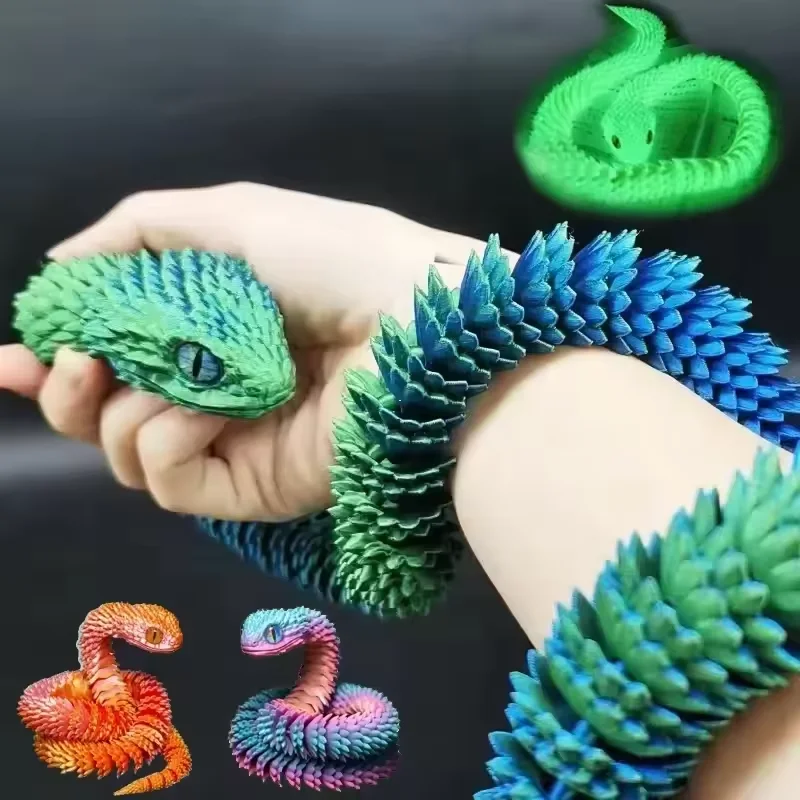 3D Baskılı Yılan Hareketli Ekl - Kids Toys Xmas incelemesi ve fiyatı