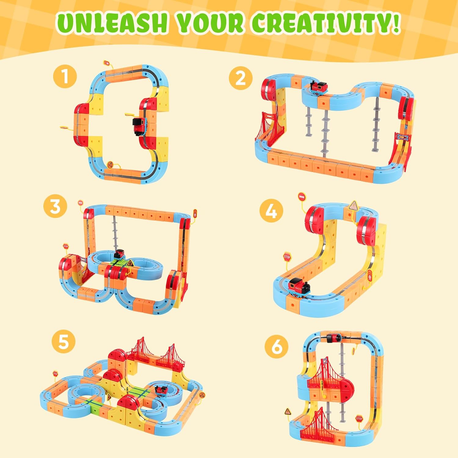 Çocuklar için Elektromanyetik  - Toy Train Track Set incelemesi ve fiyatı