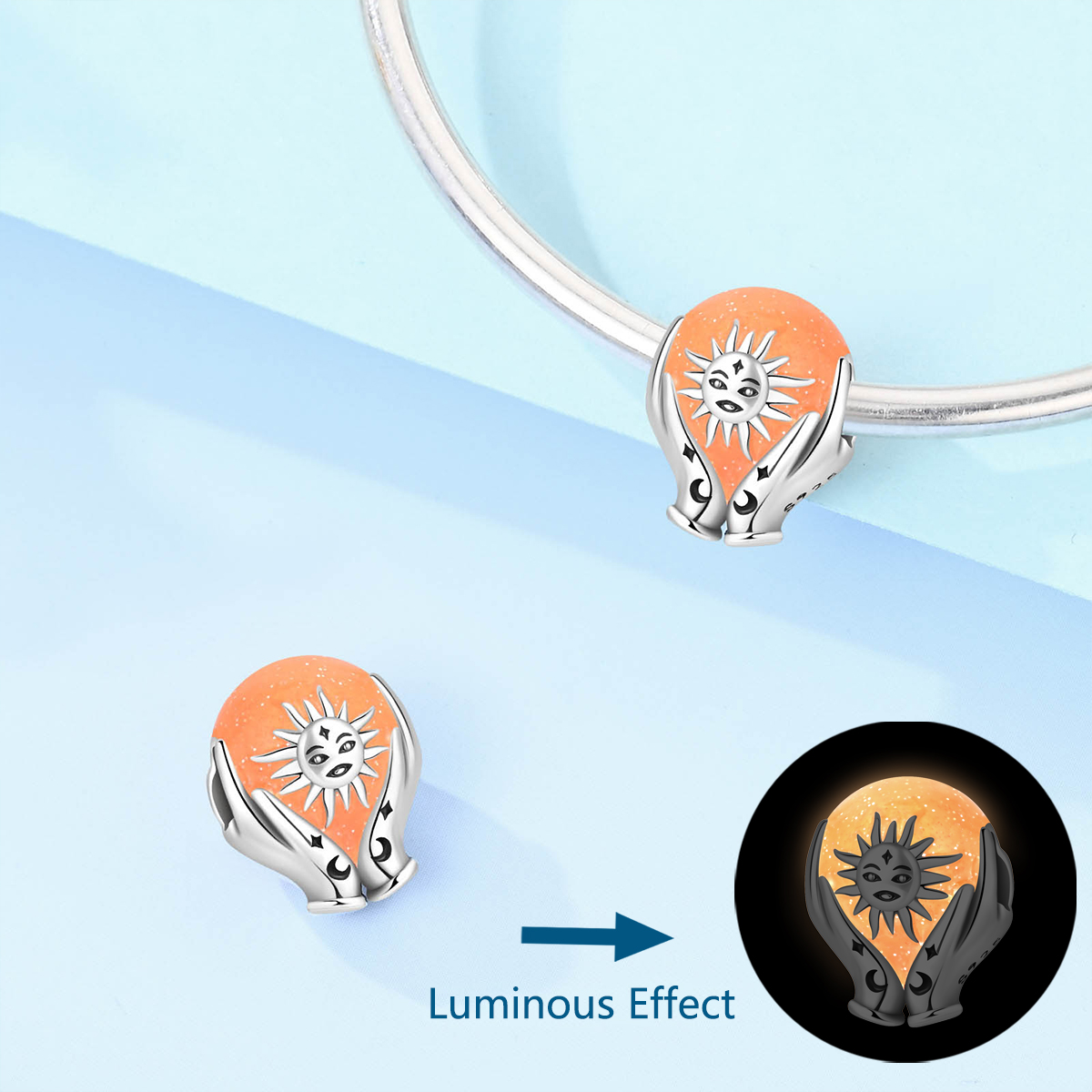 925 Ayar Gümüş Karanlıkta Parl - Glow In Dark Stars incelemesi ve fiyatı