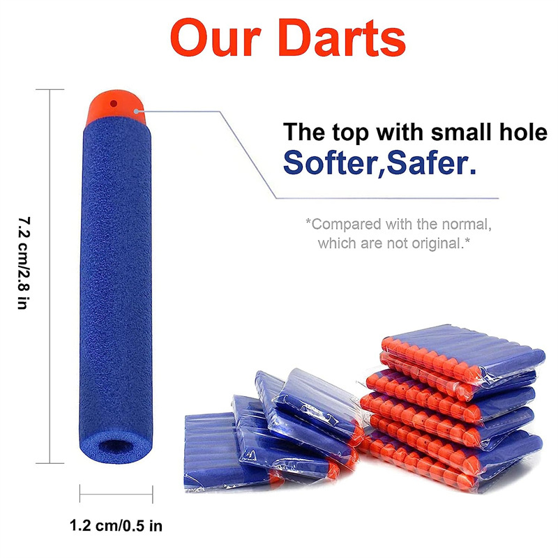 1000-50 adet Mavi Tek Delikli  - Foam Dart Gun incelemesi ve fiyatı