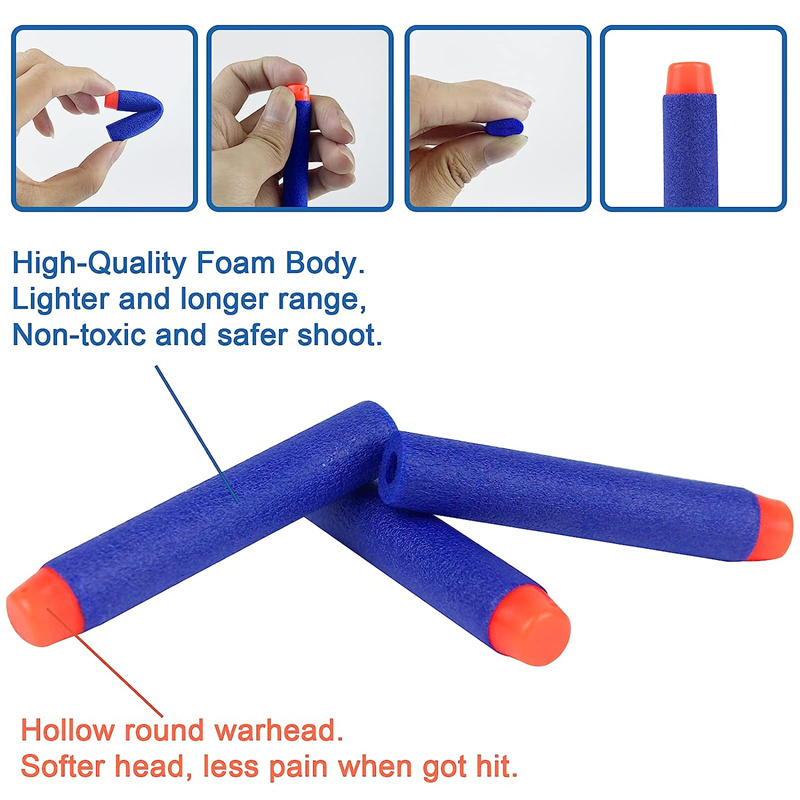 1000-50 adet Mavi Tek Delikli  - Foam Dart Gun incelemesi ve fiyatı