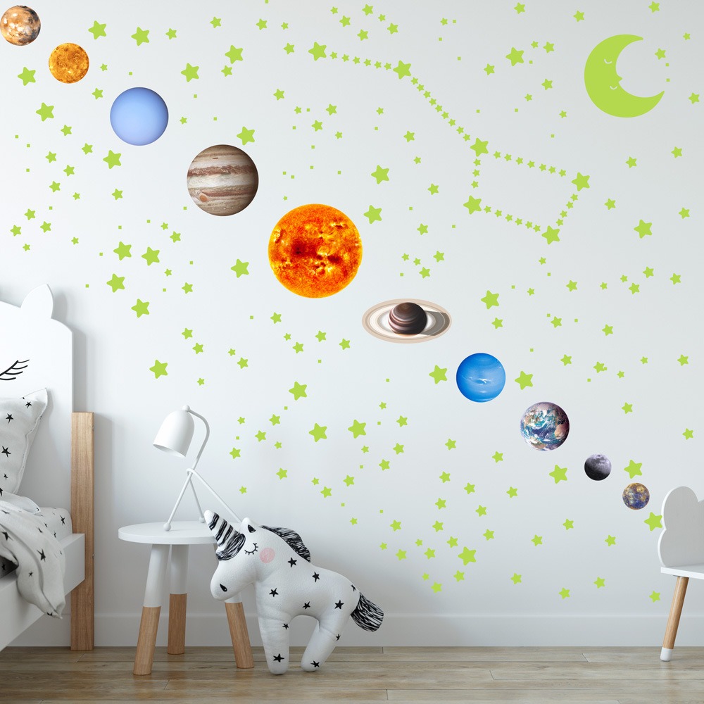Karanlıkta Parlayan Duvar Çıka - Glow In Dark Stars incelemesi ve fiyatı