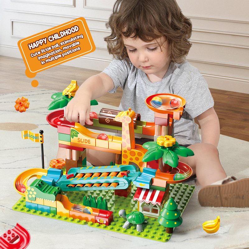 DIY Mermer Run Slayt Blokları  - Marble Run Set incelemesi ve fiyatı