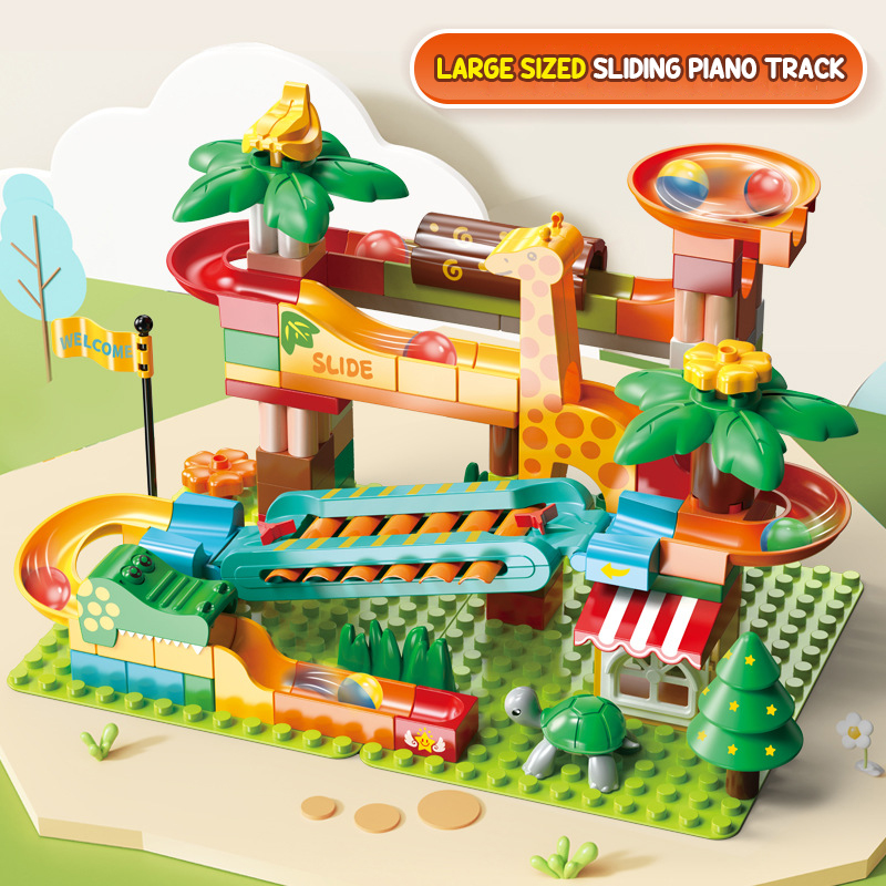 DIY Mermer Run Slayt Blokları  - Marble Run Set incelemesi ve fiyatı