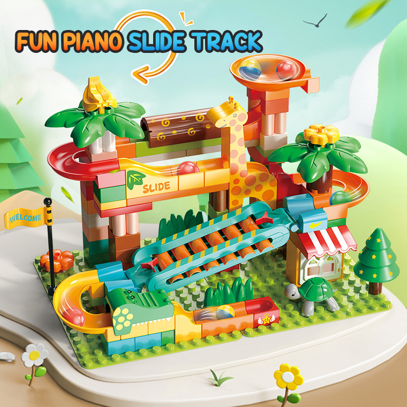DIY Mermer Run Slayt Blokları  - Marble Run Set incelemesi ve fiyatı