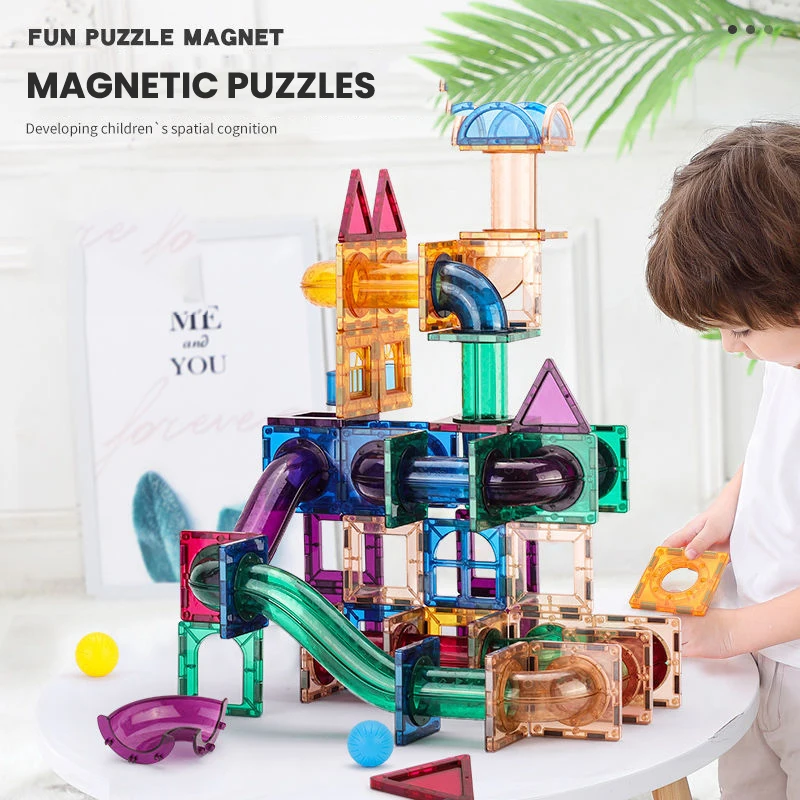 Manyetik Levha Yapı Taşı Tasar - Marble Run Set incelemesi ve fiyatı