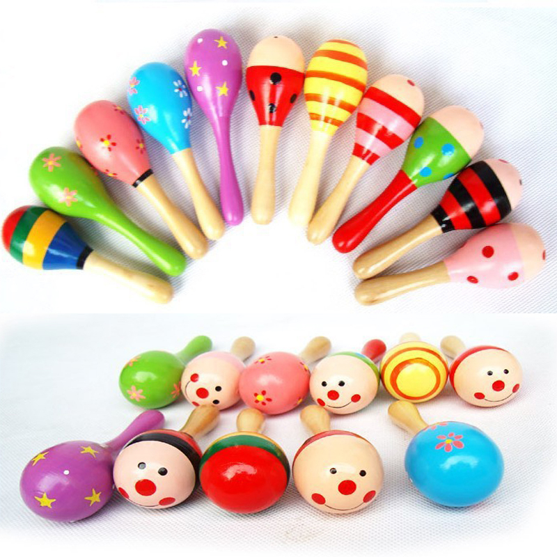 2 adet Renkli Ahşap Küçük Çıng - Kids Toys New Born incelemesi ve fiyatı
