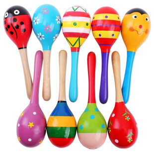 2 adet Renkli Ahşap Küçük Çıng - Kids Toys New Born incelemesi ve fiyatı