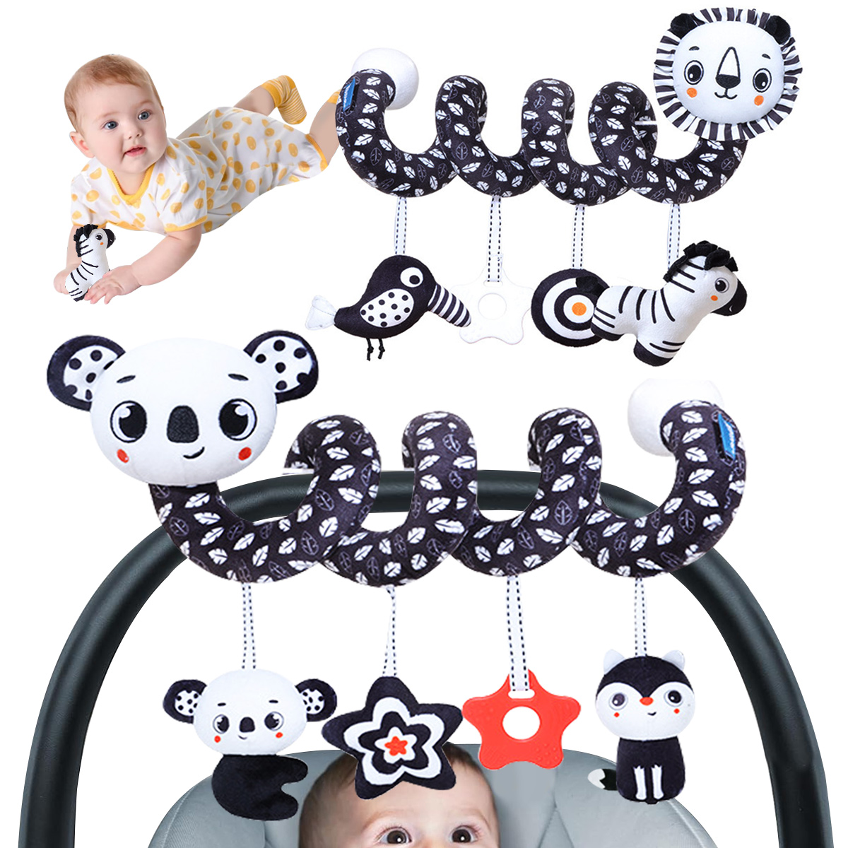 Bebekler için Spiral Asılı Oyu - Kids Toys New Born incelemesi ve fiyatı